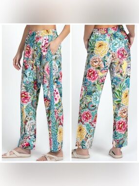 Johnny Was Active Prisma Straight Leg Track Pant Size Small